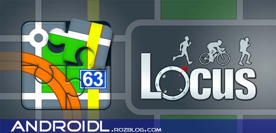 راهنمایی گردشگر ها با Locus Map Pro v2.12.2